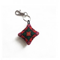 Cross-Stitch Miniature Key ring